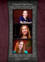 5x7 Chalkboard Girl